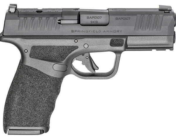 Springfield Hellcat Pro OSP 9mm, 3.7" Barrel, Tritium Front/U-Notch Rear, Black, 15rd
