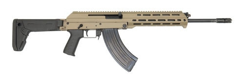 F.A Cugir M+M M10X AK-47 7.62X39mm 16″ Barrel Magpul Zhukov-S Folding Stock Flat Dark Earth Metal 30rd Mag