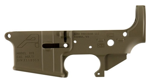 AERO Stripped Lower, Gen 2, 223 Rem/5.56mm, Flat Dark Earth
