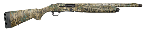 Mossberg 940 Pro Series Turkey 12 Ga, 18.5″ Barrel, 3″, Mossy Oak Greenleaf, HIVIZ Comp, Fiber Optic Front Sight, X-Factor XX Full Choke Tube, 4rd