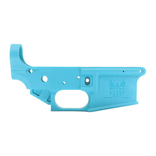 FMK AR1 Extreme AR15 Stripped Lower Receiver, Polymer, Blue Jay