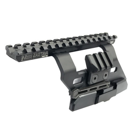 Zastava M70 Scope Mount QD Side Mount, Picatinny Top Rail